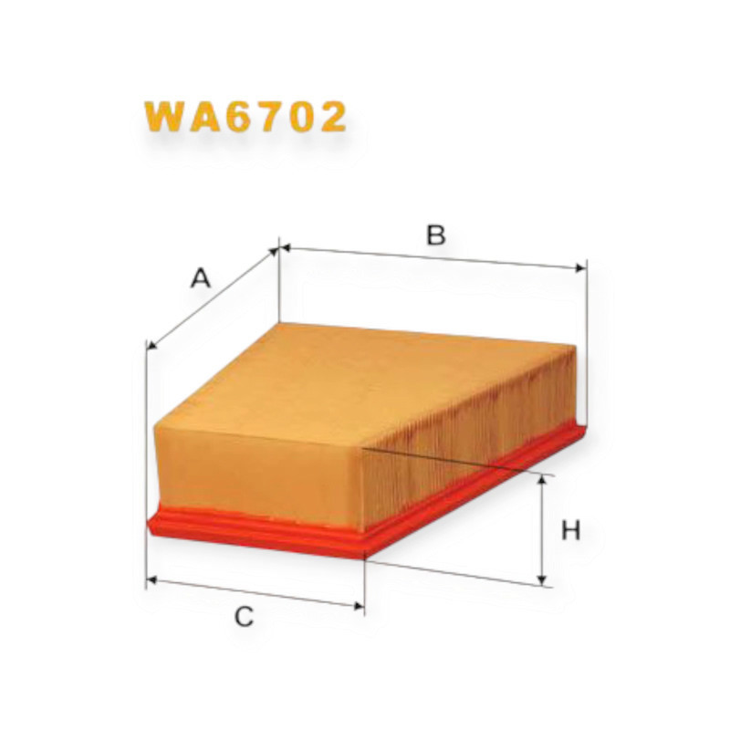 Фильтр Фольцваген поло IV, Шкода Fabia II 1.4TDI-1.9TDI воздушный Мукачево - изображение 1
