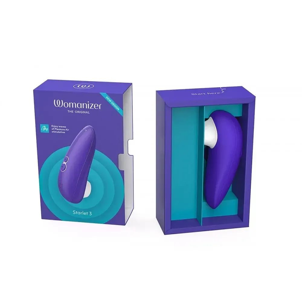 Вакуумный клиторальный стимулятор Womanizer Starlet 3 Indigo Sex Aura Киев - изображение 7