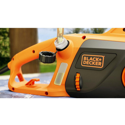 Ланцюгова пила Black&amp;Decker 2.0 кВт, шина 45 см, швидкість 14,50 м/с, ланцюг 3/8&apos; (BECS2245) Вінниця - фото 11