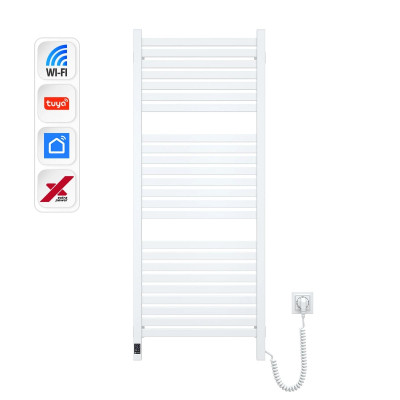 Сушарка для рушників Navin Авангард Х, 1200х480, Wi-Fi, сталь, білий, правобічна (12-172055-4812) Вінниця - фото 4