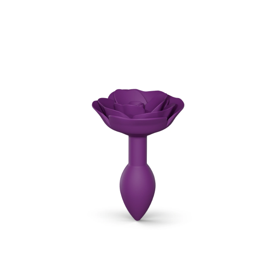 Силіконова анальна пробка Love To Love OPEN ROSES S SIZE - PURPLE RAIN Sex Aura Київ