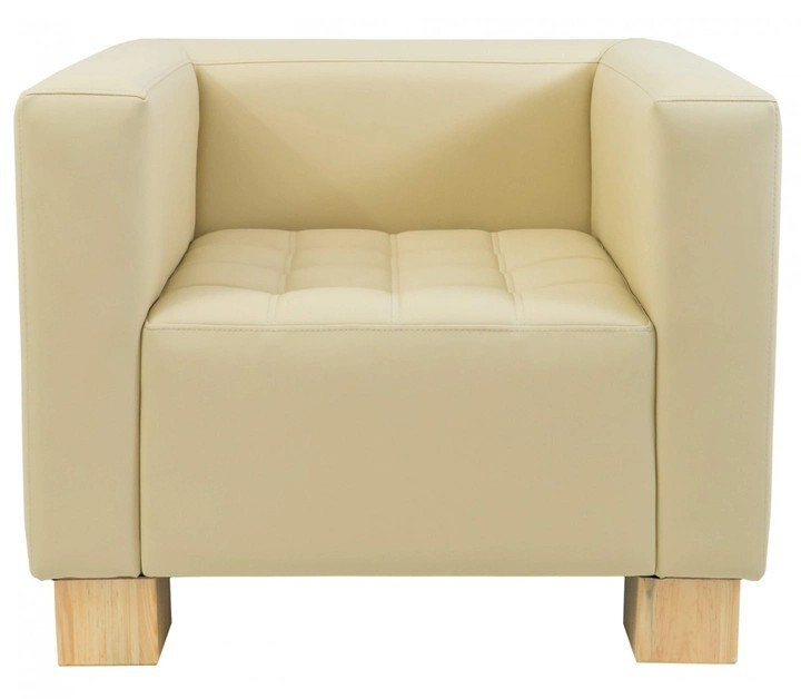 Крісло Richman Space 76 x 90 x 76H см Натуральна Шкіра Lux Біжевий Київ - фото 2