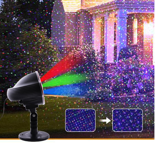 Світлодіодний лазерний проєктор XL-809, Snow кольоровий Дніпро - фото 1