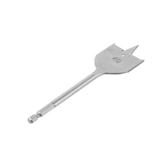 Свердло по дереву пір'яне, 40×150 мм, HEX INTERTOOL SW-0040 Киев