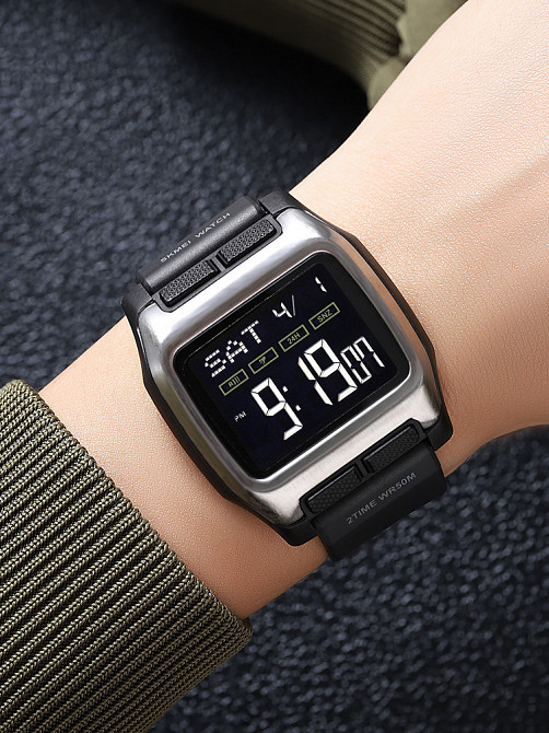 Skmei 2193SIBK Silver-Black SBR Київ - фото 3