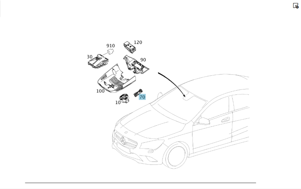 Mercedes-Benz  A1729058200 Датчик вологості та температури E-class W212 SLK/SLC R172 C-Class Estate S204 C-Class W204 GLK X204 C-Class Coupe C204 CL C Одесса - изображение 4