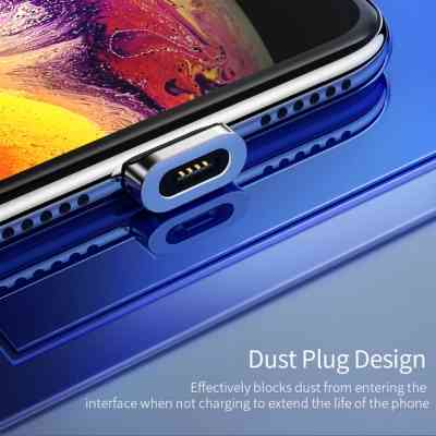 Дата кабель USB 2.0 AM to Lightning Magnetic black Essager (EXCCXL-ML01) Винница