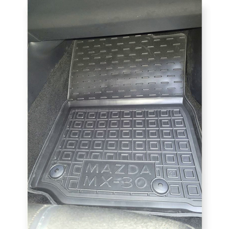 Килимки Mazda mx-30 2020-) mod борт 2,5 см, з перемичкою салону Мукачево - фото 1