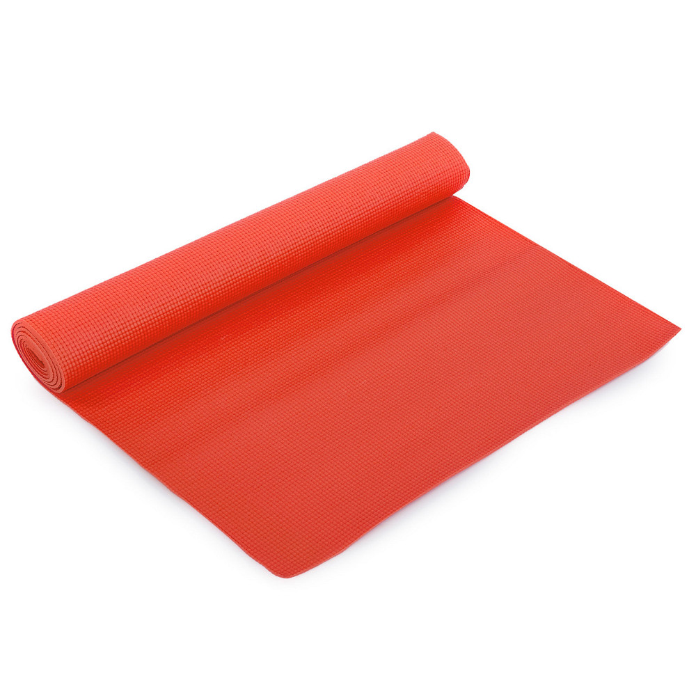 Коврик для фитнеса, йоги Yoga Mat (рр. 173см*61см*6мм) Вишнёвое - изображение 8