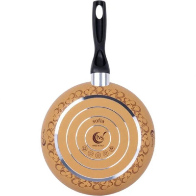 Сковорода TVS Sofia 20 см, жовта (83107201910001ж) Вінниця - фото 2