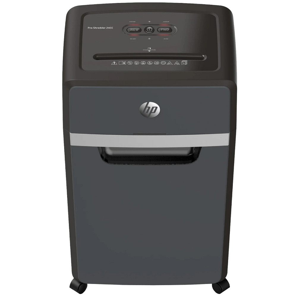 Знищувач документів HP Pro Shredder 24CC, A4, 80g х 24 листів, 4*35, 30 л., P-4 Винница - изображение 1