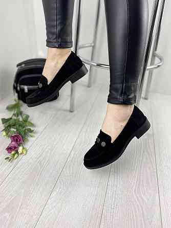 VIKTTORIO Туфлі жіночі VIKTTORIO ЖАЗИНА чорні (весна-осінь, замша натуральна) (2700) Коломия