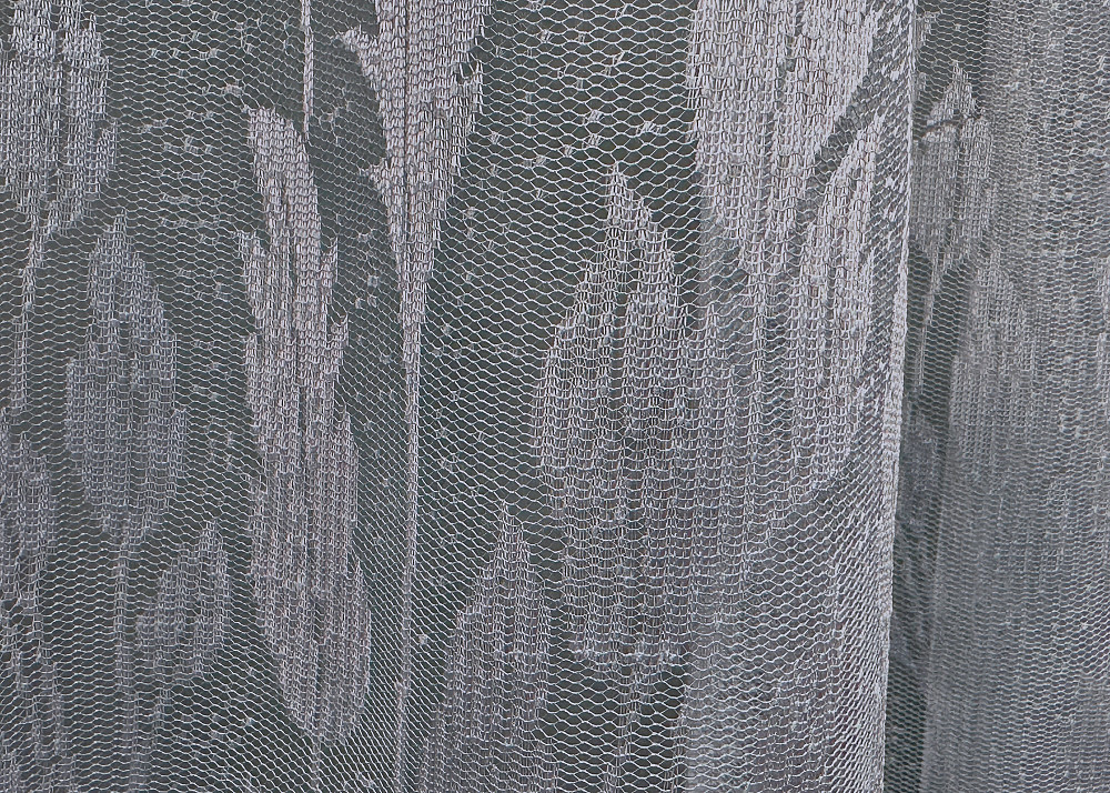 Тюль жаккард с вышивкой, цвет серый 1458т Киев - изображение 4