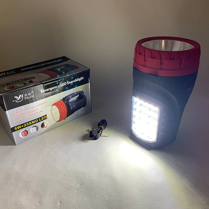Фонарь переносной Luxury 2829-5W+25LED JF-41 Львов - изображение 5