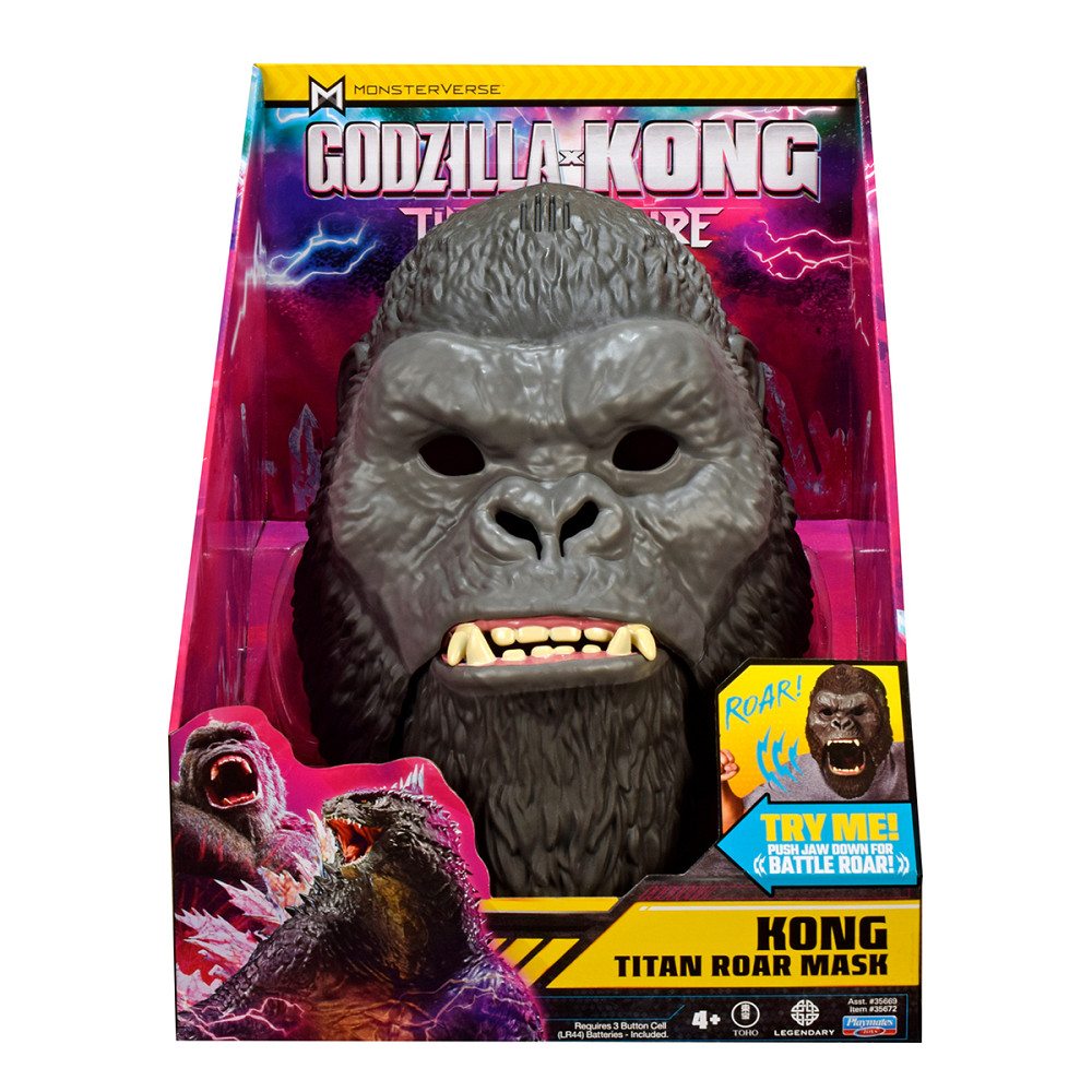 Інтерактивна іграшка Godzilla vs. Kong - Маска Конга (звук) Днепр - изображение 3