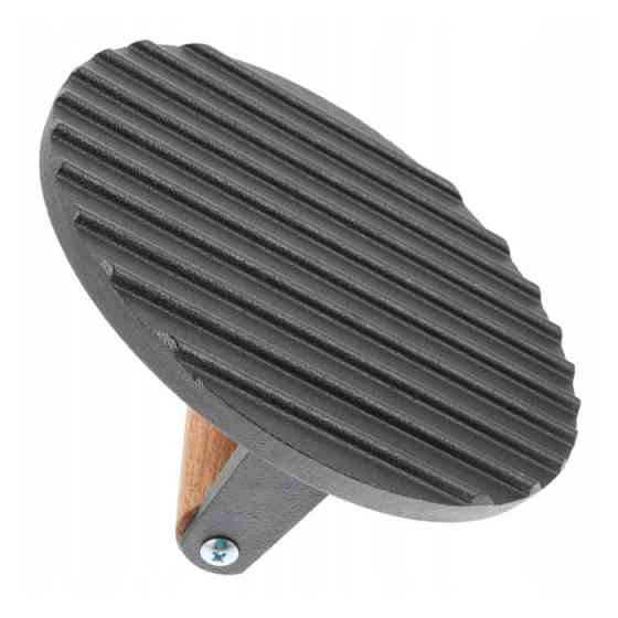 Прес для м'яса чавунний з дерев'яною ручкою 1,5 кг Ø20 см GRILLI 777185 Код: 012708 Рівне