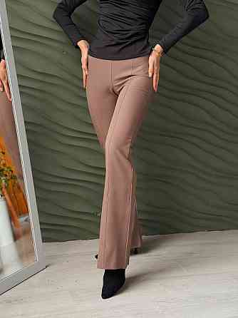 Довгі брюки з високою талією "Salvia" оптом | Норма і батал| Розпродаж моделі Київ