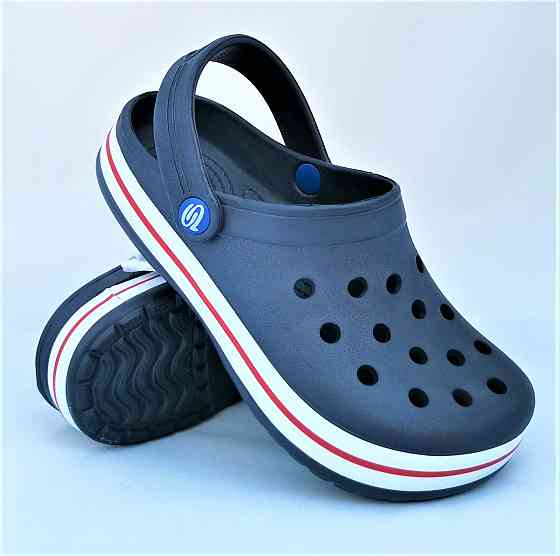 Женские Тапочки CROCS Синие Кроксы Шлёпки Сланцы (размеры: 36,37,39,40) Днепр