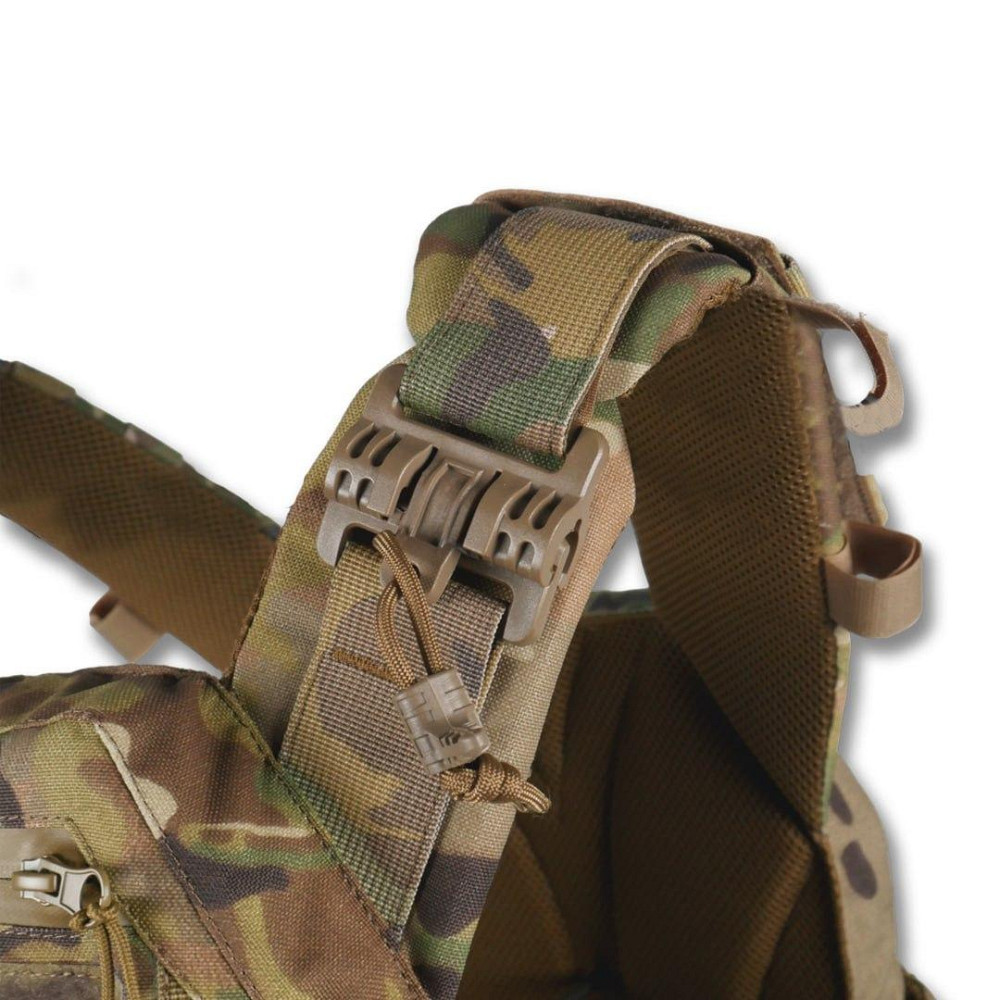 Штурмовая плитоноска мультикам с быстрым сбросом плитоноска на 8 итог kiborg военный разгрузочный жилет   WAR Львов - изображение 6