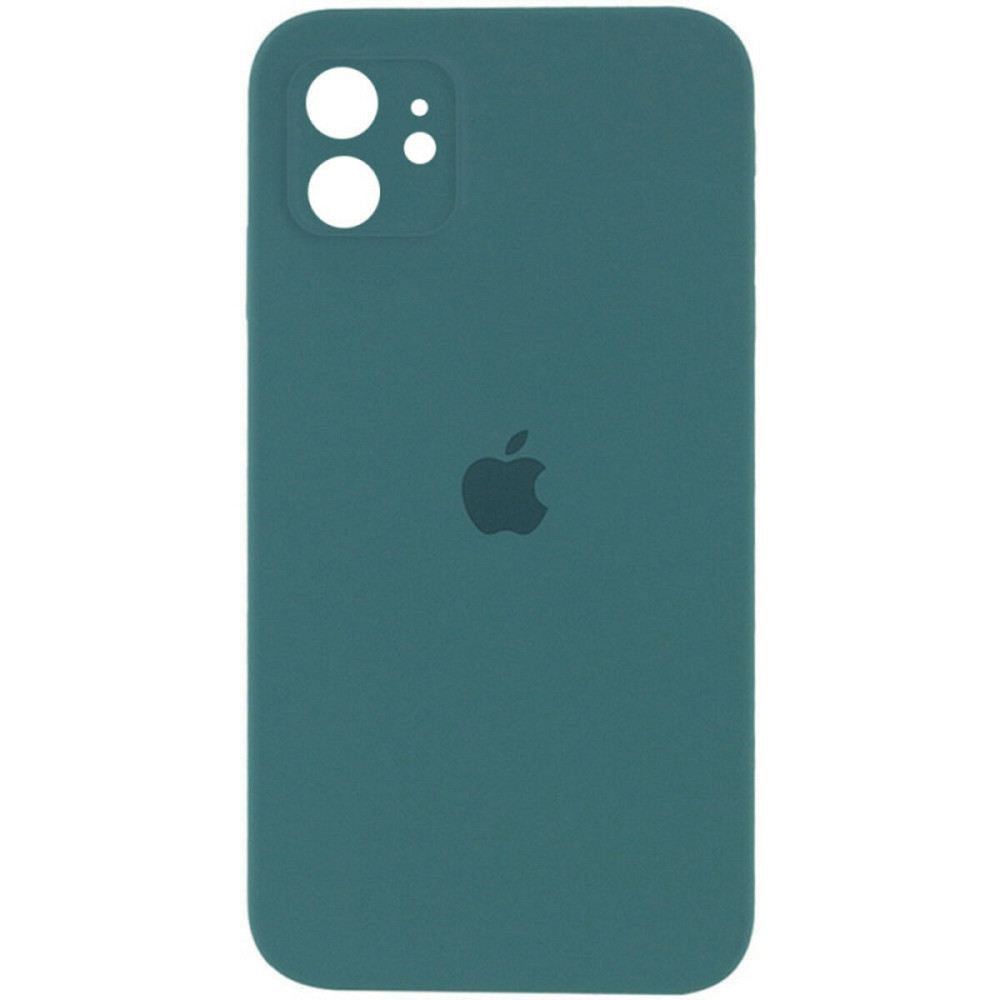 Чохол для смартфона Silicone Full Case AA Camera Protect for Apple iPhone 11 46,Pine Green Киев - изображение 1