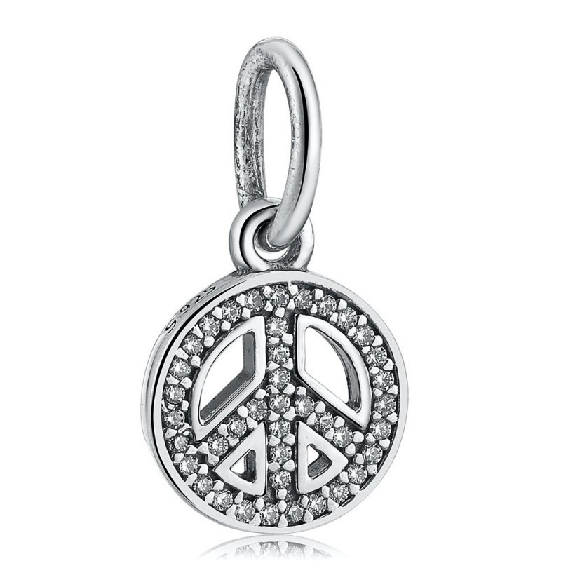 Серебряный шарм Пандора  