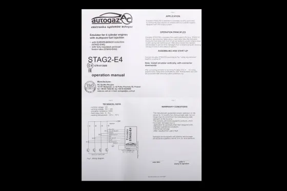 Эмулятор форсунок ГБО на 4 цил. с разъемом Bosch Stag Винница