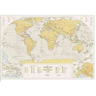 Скретч карта 1DEA.me Travel Map Geography World (13029) Винница
