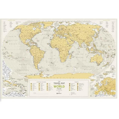 Скретч карта 1DEA.me Travel Map Geography World (13029) Винница - изображение 1