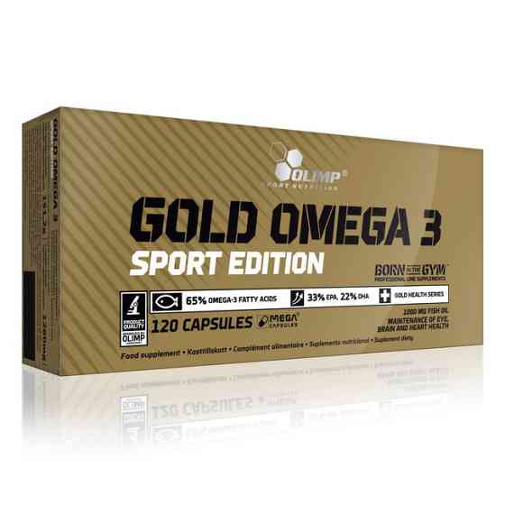 Омега 3 Olimp Gold Omega Sport Edition 120 капсул Луцьк