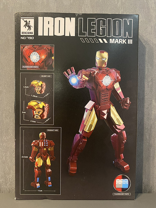 Конструктор Железный человек Iron Legion Mark III, 466 деталь Киев - изображение 6