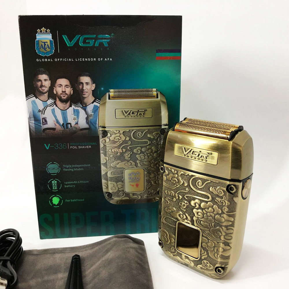 Компактная электробритва мужская VGR, Профессиональная электробритва бритва для бороды JK-53 Львов - изображение 3
