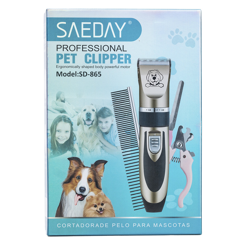 Набір для грумінгу Saeday для стрижки домашніх тварин 10 Вт HPSD865 Коломыя - изображение 2