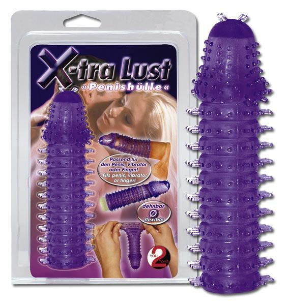 Насадка удлинительная ЭКСТРА (фиолетовая) Sex Aura Киев - изображение 7