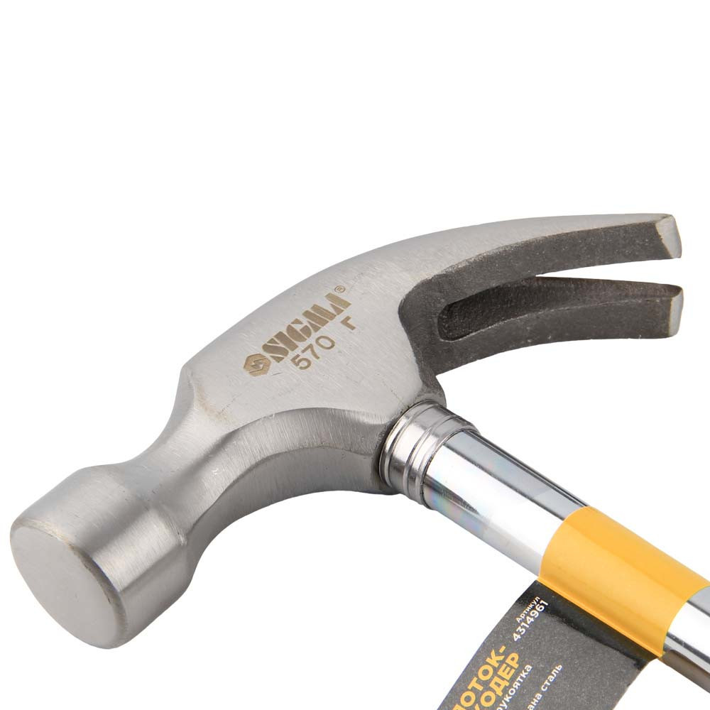 Молоток-цвяшник 570 г металева ручка SIGMA (4314961) Київ - фото 3