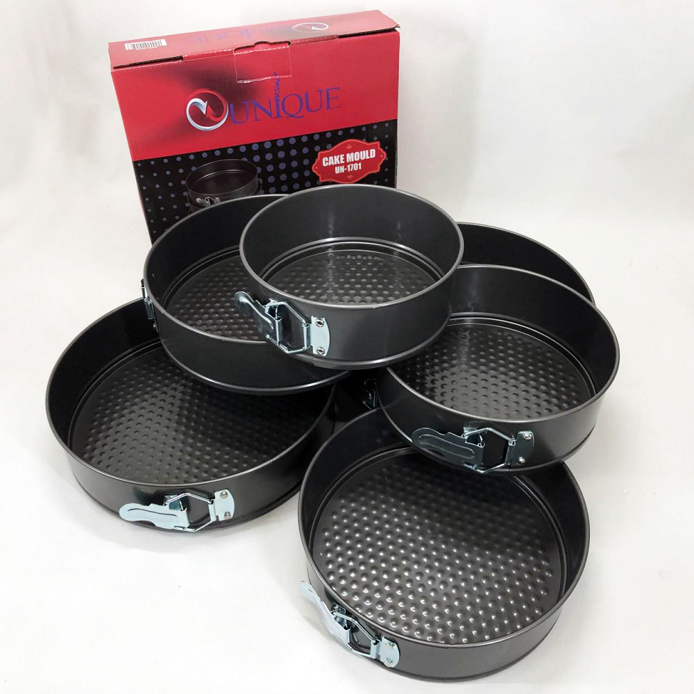 Форма кругла для духовки Unique, Форма для випічки нержавіюча сталь Набір складання торта MP-26 Львів - фото 7