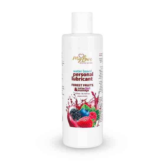 2в1 лубрикант та масажний гель - MyLove Aroma Series Intim&Massage Forest Fruits, 300 мл Sex Aura Київ