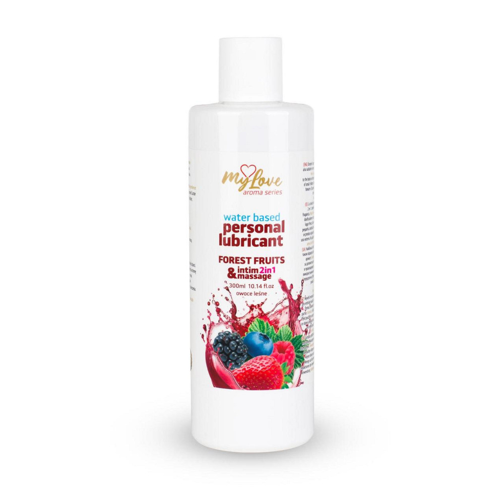 2в1 лубрикант та масажний гель - MyLove Aroma Series Intim&Massage Forest Fruits, 300 мл Sex Aura Київ - фото 1