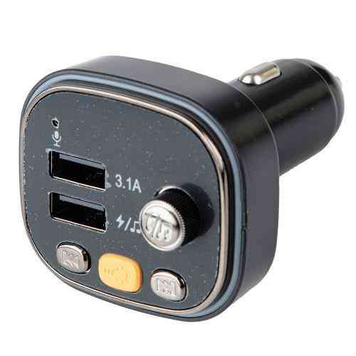 FM модулятор VOIN W-3320 з Bluetooth 5.0, 2 USB 3,1A, Hands-free та підсвіткою, 12-24V Харків