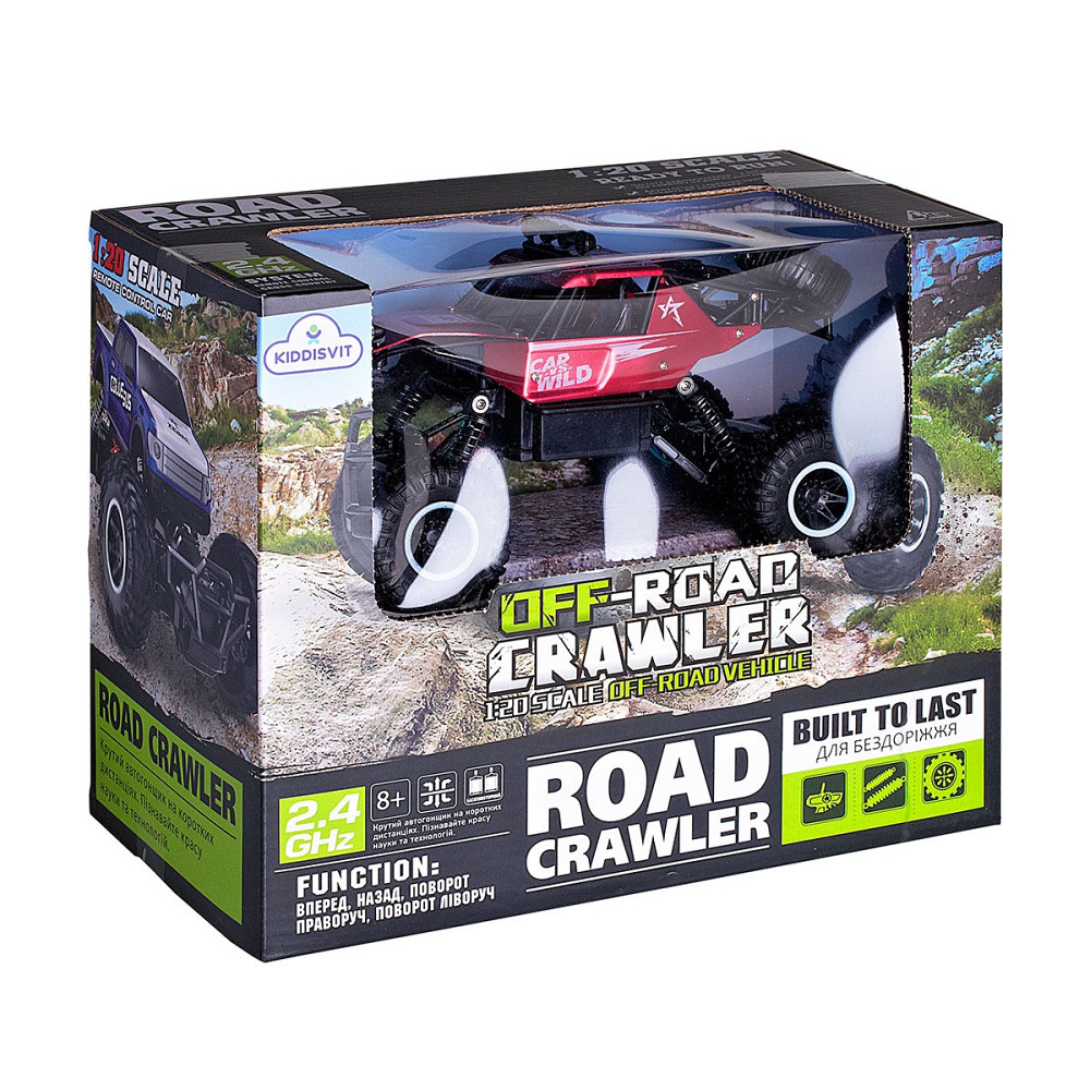 Автомобіль Off-Road Crawler З Р/К - Car Vs Wild (Червоний) Дніпро - фото 4