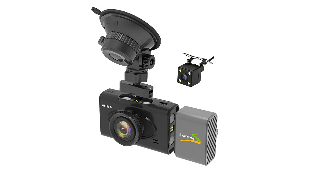 Відеореєстратор Aspiring Alibi 9 Speedcam GPS/3 Camers Вінниця - фото 4