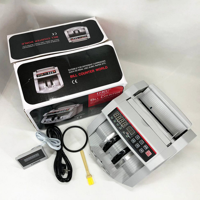 Машинка для пересчитывания денег Bill Counter UKC MG-2089, Счетчик купюр XB-323 bill counter Киев - изображение 3