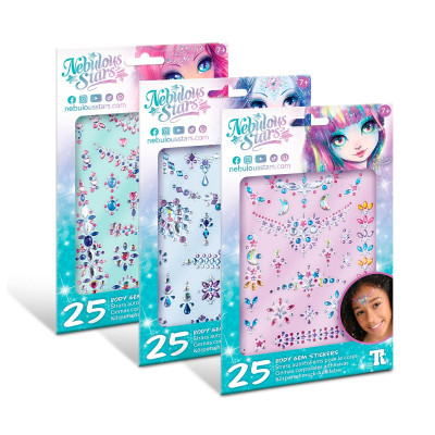 Набір для творчості Nebulous Stars Кристали для тіла Зоряні візерунки (11451) Вінниця - фото 8