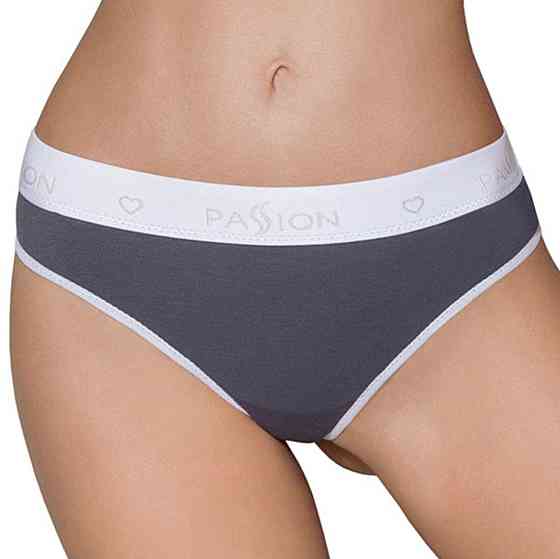 Спортивні трусики-стрінги Passion PS007 PANTIES dark grey, L Sex Aura Київ