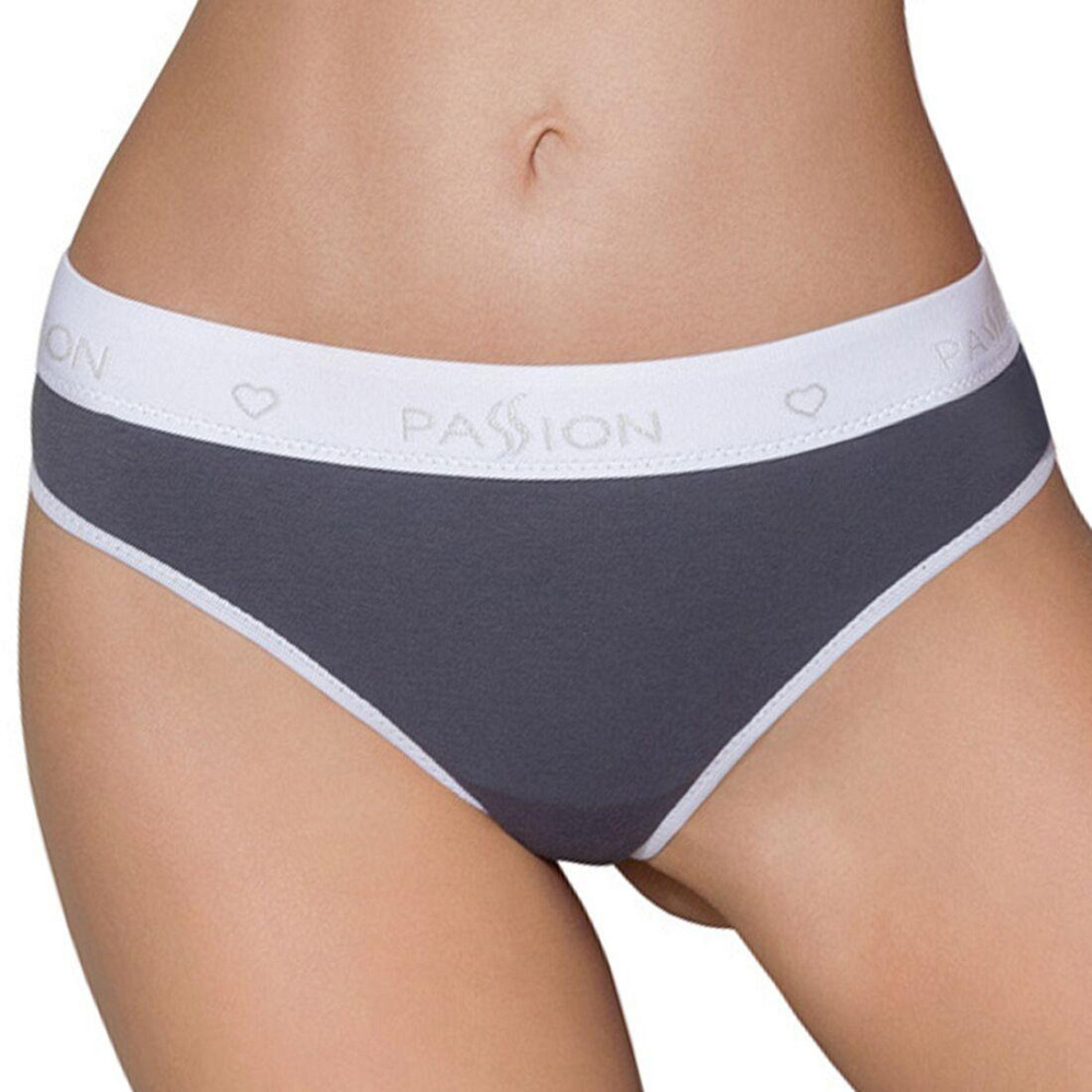Спортивні трусики-стрінги Passion PS007 PANTIES dark grey, L Sex Aura Київ - фото 1