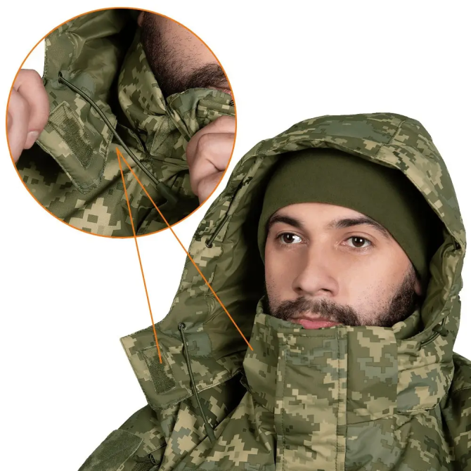 Куртка мужская теплая Patrol System 3.0 (7406) Пиксель 3XL Винница - изображение 7