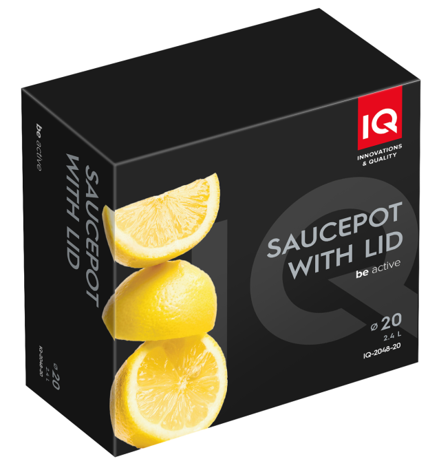Каструля IQ Be Active (2.4 л) 20 см (6996305) Київ - фото 6