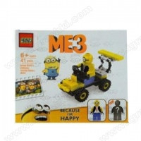 Brick "Міньйони" 21012 39 дет. р.16х14х4см., шт Київ - фото 1