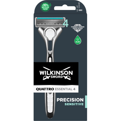 Бритва Wilkinson Sword Quattro Titanium Sensitive (4027800205707) Винница - изображение 1
