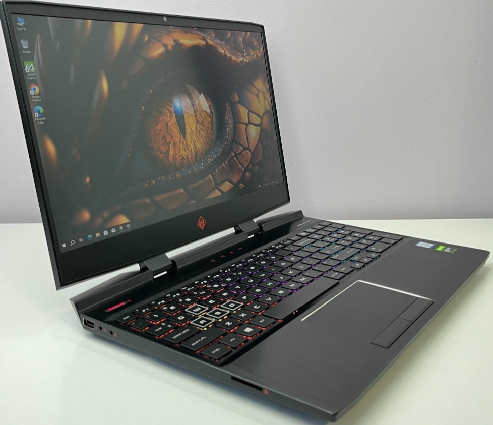 Ноутбук,: HP OMEN 15.6" IPS, i5- 9300H, GTX 1650, 4Gb, SSD 512Gb, RAM 8 Gb Київ - фото 4