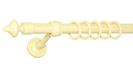 Карниз трубчастий для штор металопластиковий Ø28 мм (бук) 2, 3 Бровары